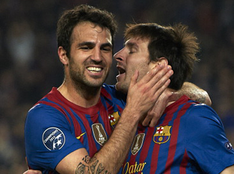 אנחנו מחבקים אותם יותר מדי? מסי ופברגאס (gettyimages)