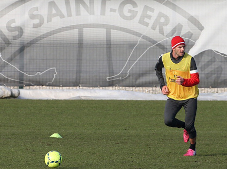 בקהאם, בכורה בפארק דה פראנס (GETTYIMAGES)