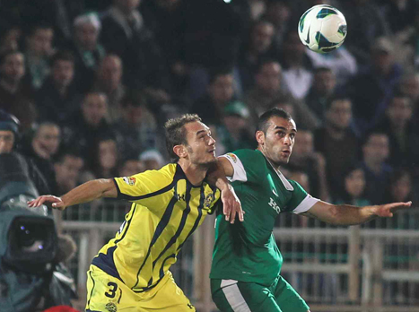 אוהדי מכבי חיפה. מארחים את האלופה הנכנסת (אלן שיבר)