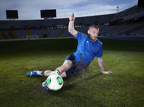 דניאלה דה רוסי. נעל ייחודית (באדיבות: אדידס)