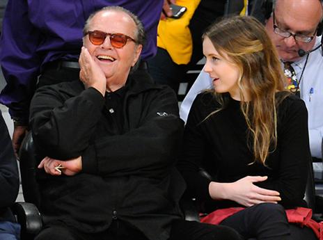 אוהדי הלייקרס יכולים לחייך. גם ג'ק ניקולסון (gettyimages)