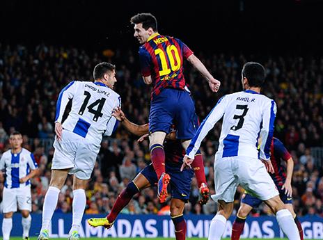 כמה שהוא רוצה להבקיע. מסי (gettyimages)