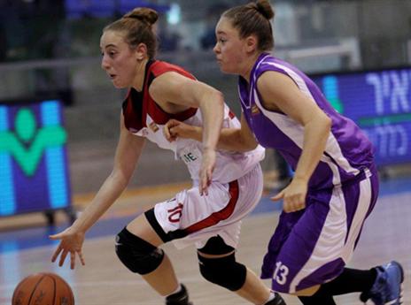 רמה"ש מתחילה להתחמם. קיילין (צילום: עודד קרני, איגוד הכדורסל)