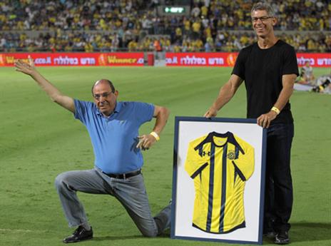 במכבי זוכרים. ספי ריבלין (צילום: אלן שיבר)