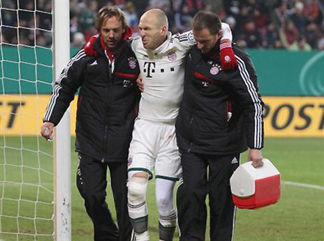 רובן, בבאיירן ובהולנד מתפללים לטוב (GETTYIMAGES)