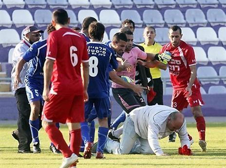 העימות עם אביו של מרעב (צילום: לירן דורף, דאבל פס)