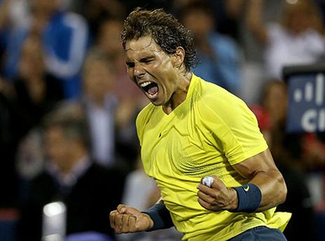 בפוזה מוכרת. נדאל (gettyimages)