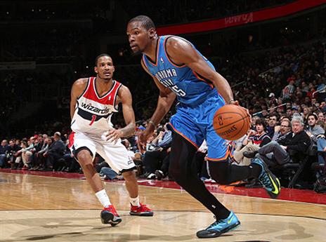 דוראנט מול אריזה. הפעם האנדרדוג ניצח (gettyimages)