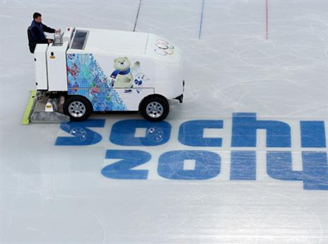 אפילו הזמבוני, המכונה להחלקת הקרח, נכנסת להילוך גבוה. כלומר 3 קמ"ש