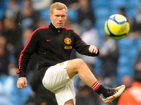 סקולס. מסכים עם המאמן (gettyimages)