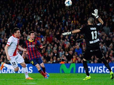 מסי. איך הוא עושה את זה? (gettyimages)