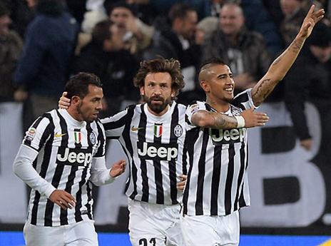 וידאל, פירלו וטבס, מאוהבים מדי בליגה? (gettyimages)