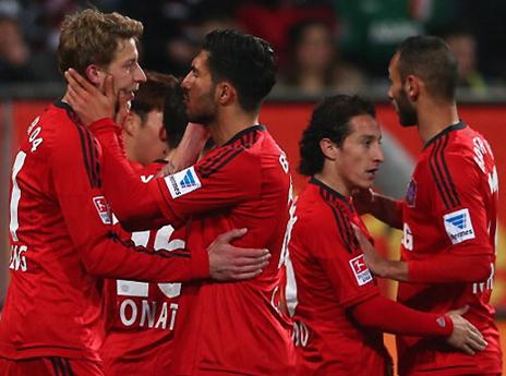 הטנגו של לברקוזן. ניצחון בדקות האחרונות (gettyimages)