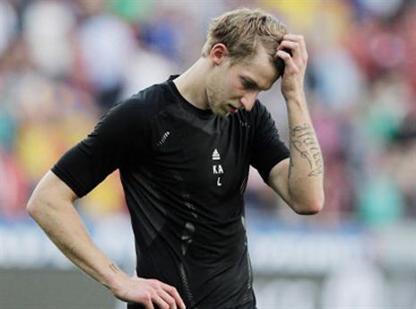 קיסלינג ולברקוזן בפוזה אופיינית לאחרונה (GETTYIMAGES)