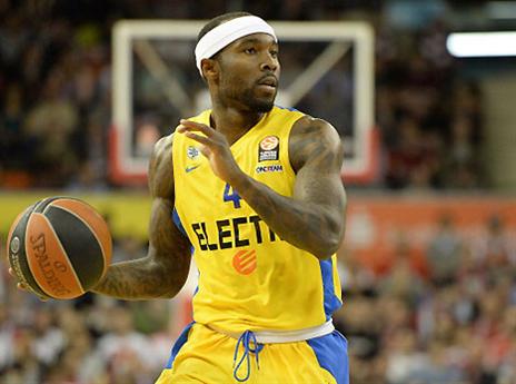 רייס, ממשחקיו הטובים במכבי (GETTYIMAGES)