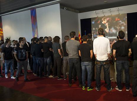 שחקני ברצלונה, היום בקאמפ נואו