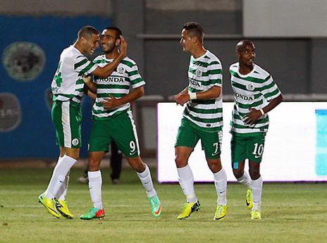 מחזה נדיר העונה: חיוכים במדי מכבי חיפה