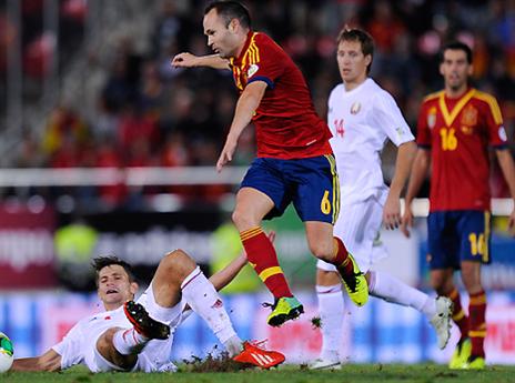 כרגיל, הרבה מאוד תלוי בו. אינייסטה (GETTYIMAGES)