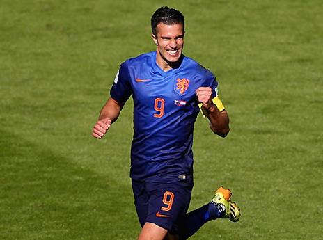 לא ישחק מול צ'ילה. ואן פרסי (gettyimages)