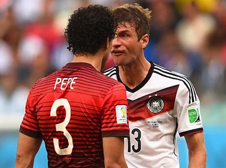 איזו שטות. פפה מול מולר (gettyimages)