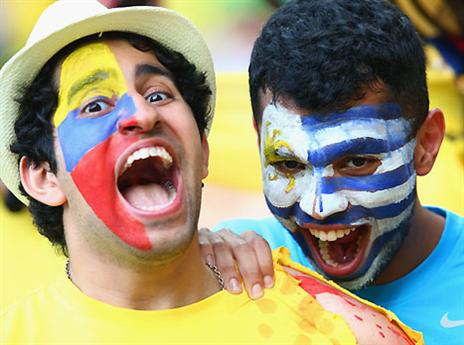 הפעם היו חסרים שיניים לאורוגוואים (gettyimages)