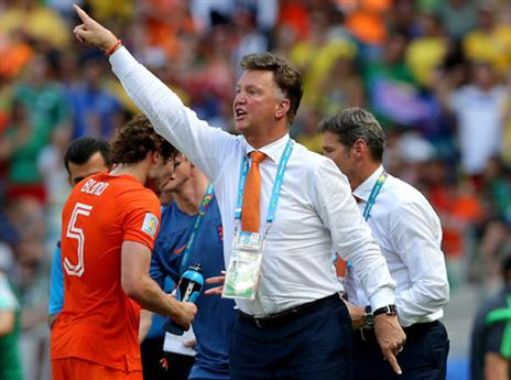 המנצח. ואן חאל (GETTYIMAGES)