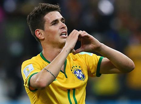 גם אוסקר, במשחקו הטוב בטורניר, מצא את הרשת