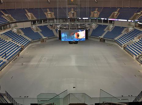 גם המסך הגדול מוכן (צילום: ששון תירם)