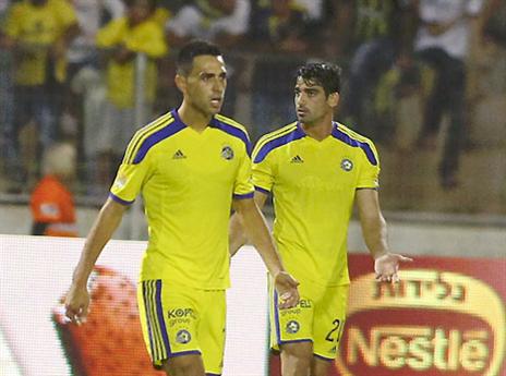 זהבי ובן הרוש פשוט לא מאמינים (צילום: אלן שיבר)