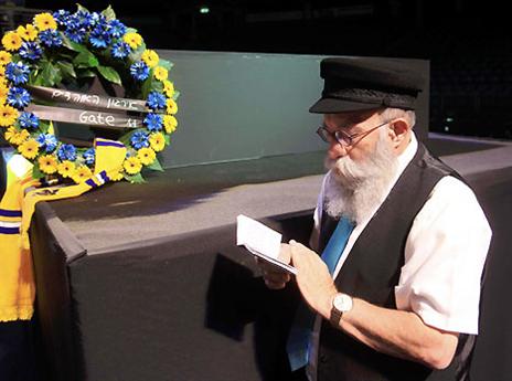 הרב גלויברמן נשא דברים (אלן שיבר)