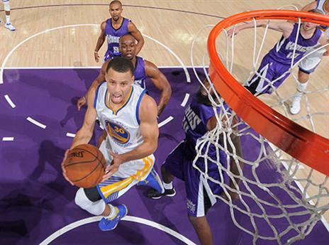 צפו בקרי והווריירס מנצחים את כספי והקינגס (getty)