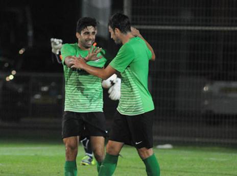 עזרא, גם הוא כבש (ראובן כהן, האתר הרשמי מכבי חיפה)