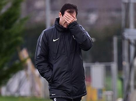 אלגרי מתאמן על הפוזה של סוף הערב? (gettyimages