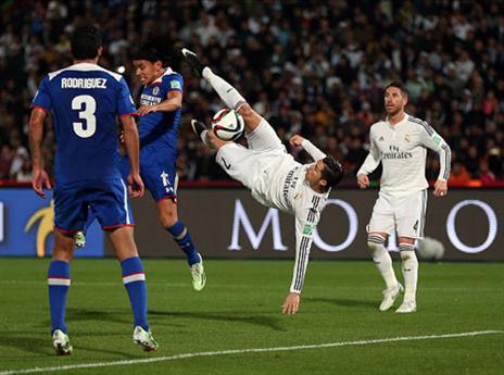 כריסטיאנו, הרשה לעצמו להשתעשע (gettyimages)