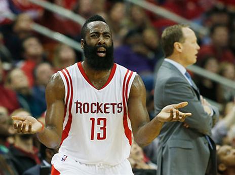 הארדן. יוסטון נתקלה במחסום (getty)