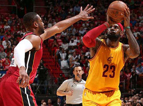 לברון. הרגשות השפיעו גם עליו (getty)