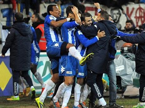 הפתעה ענקית בצרפת. שחקני גרנובל (gettyimages)