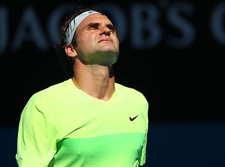 עוד ניסיון הלך לפח. פדרר בחוץ (gettyimages)