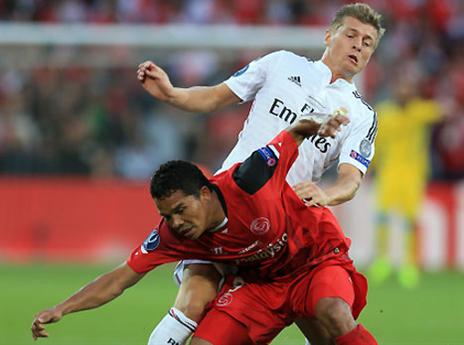 המפגש הקודם של ריאל מול סביליה היה הסופרקאפ (gettyimages)