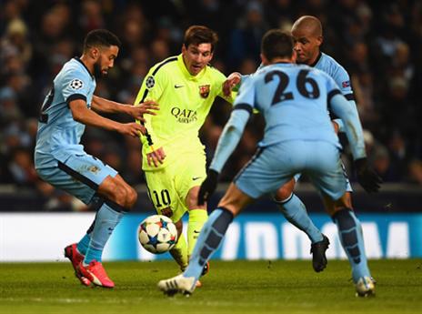 החטאה מפתיעה בסיום. מסי (gettyimages)