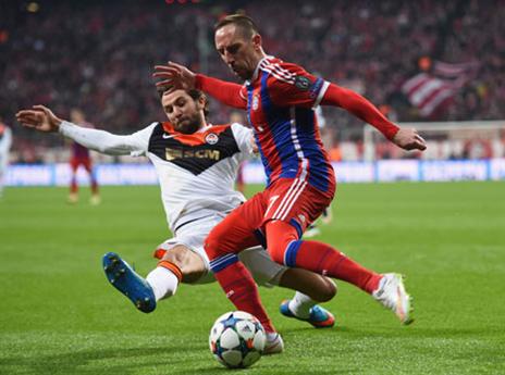 ריברי התעלל ביריבה (getty)