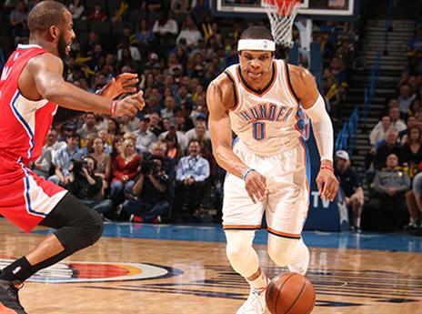 ווסטברוק. מתקשה מול פול (getty)