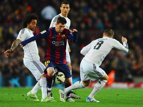 מסי, השתפר בחצי השני (GETTYIMAGES)