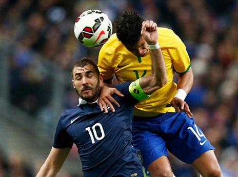 צרפת הובסה במגרשה הביתי (gettyimages)