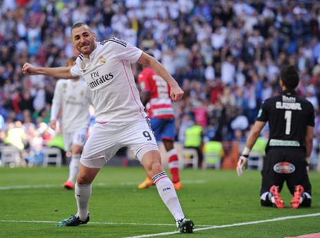 גם הוא היה שותף לחגיגה הזו. בנזמה (gettyimages)