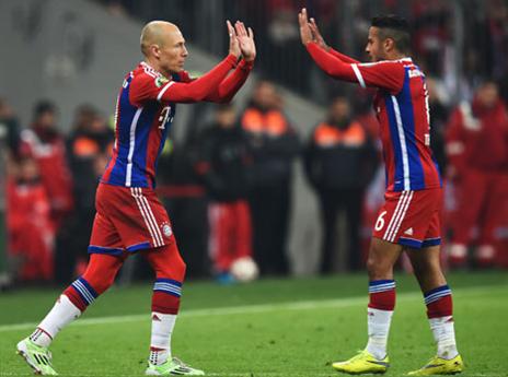 בדקה ה-68 זה עוד נראה טוב עבור רובן (GETTYIMAGES)