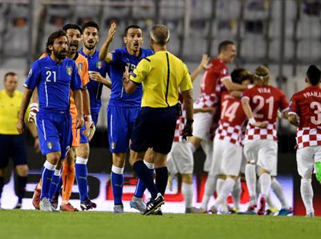האיטלקים מתלוננים לאחר השיוויון (gettyimages)