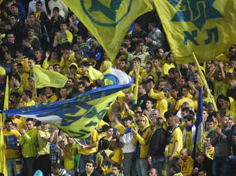 אוהדי מכבי ת"א. יתרון גדול באירופה