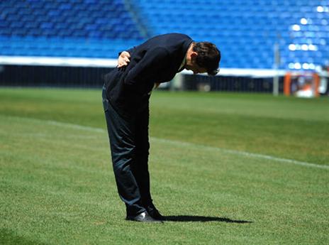והוסיף קידה. ג'נטלמן אמיתי (gettyimages)