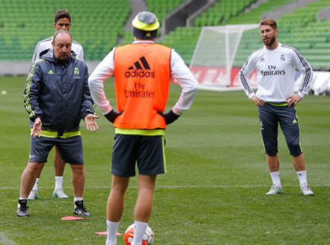 כבר יחסים עכורים? אימון ריאל היום (gettyimages)